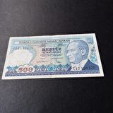 7.Emisyon 500 türk lirası Nadir filigran ÇT/ÇT+ eski kağıt para - 399636648b45b157dc