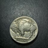 1935 Kızılderili-Bufalo 5 Cent ÇÇT+ Eski Yabancı Madeni Para - 3996366579884e3228