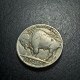 1930 Amerika 5 Cent Kızılderili-Bufalo ÇT/ÇÇT Eski Yabancı Madeni Para - 39963665798987f3ab