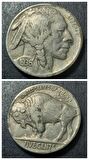 1936 Amerika 5Cent Kızılderili-Bufalo ÇT+ Eski Yabancı Madeni Para 399636657a5b4aa6ef