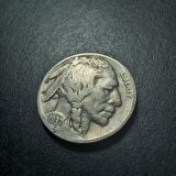 1937 Kızılderili-Bufalo 5 Cent ÇÇT+ Eski Yabancı Madeni Para 399636657af09680a7