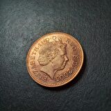2005 Ingiltere one penny CA eski yabancı madeni para - 399636657bf9fbec4d