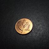 Escoines Koleksiyon 1966 1 Kuruş ÇİL eski madeni para %95 Bakır, - 39963668b2ba189c21