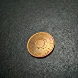 Escoines Koleksiyon 1966 1 Kuruş ÇİL eski madeni para %95 Bakır, - 39963668b2ba189c21