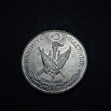 Escoines Koleksiyon 1960 Ihtilal 10 Lira Gümüş 15gr Hakimiyet Milletindir ÇİL eski madeni para M4581