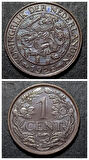 Escoines Koleksiyon 1926 Hollanda 1 cent - Bronz ÇİL 1926 eski madeni para - 3996366a0571d49f34