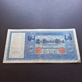 Escoines Koleksiyon Almanya 100Mark ÇT/ÇÇT 1910 eski yabancı kağıt para - 3996366b2bea875a78