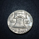 Escoines Koleksiyon 1957 ABD ½ Dolar 12,50Gram Gümüş ÇT+ eski yabancı madeni para 3996366f3e63cc4663