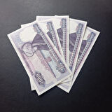 E25-042695/699 7.Emisyon 1.Tertip 1000Türk Lira E25 Serisi takipli beşli ÇİL eski para 671156e377a61