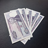 Escoines Koleksiyon 36714040652c96 7.Emisyon 1.Tertip 1000Türk Lira Seri takipli ÇİL eski kağıt para