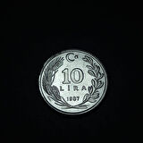 Escoines Koleksiyon 399636751cc927b753 1987 Alüminyum 10lira ÇİL+ eski madeni para