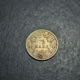 Escoines Koleksiyon 3996367671ba78f9a3 1915 Almanya ½Mark 2,79gram Gümüş ÇÇT+/CA eski madeni para