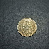 Escoines Koleksiyon 3996367671fbd93cc4 1905 Almanya ½Mark 2,76gram Gümüş CA eski yabancı madeni para