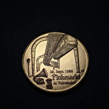 Escoines Koleksiyon 69f74fa2737 1980 Almanya Vohvinkel'deki Bit pazarı Hatıra Madalyon 12.3Gram 30mm