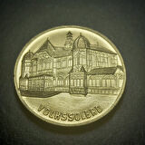 Escoines Koleksiyon 775/1975 Volkssolbad Bad Kösen 1200.Yılı Hatıra Madalya 35.6Gram 40mm
