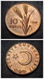 Escoines Koleksiyon 39963679f8d6a99beb 1965 10Kuruş ÇİL eski madeni para