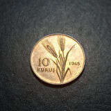 Escoines Koleksiyon 39963679f8d6a99beb 1965 10Kuruş ÇİL eski madeni para