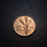 Escoines Koleksiyon 39963679f8d6a99beb 1965 10Kuruş ÇİL eski madeni para