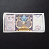 Escoines Koleksiyon 3996367df8cbd2e04b 1994 Özbekistan 100Som ÇİL yabancı eski kağıt para