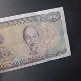 Escoines Koleksiyon 3996367e092dfc160a Vietnam 1000Dong 1988 Çil Yabancı Eski Kağıt Para