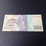 Escoines Koleksiyon 3996367e0a7d37420f 2016 Endonezya 1000rupiah ÇİL Yabancı Eski Kağıt Para