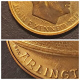 JOHN F. KENNEDY 1917 - 1963 USA. PRESIDENT SCHMIDT KENNEDY MEMORIAL ARLINGTON 11.34gr 22 ayar A900