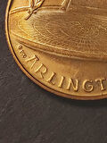 JOHN F. KENNEDY 1917 - 1963 USA. PRESIDENT SCHMIDT KENNEDY MEMORIAL ARLINGTON 11.34gr 22 ayar A900