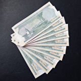 Escoines Koleksiyon 3996367e835d049f74 10LİRA 6.Emisyon 2.Tertip 10 Türk Lirası J54 Seri takipli ÇİL