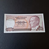 Escoines Koleksiyon 3996367e85f11b563e F09 000362 ÇİL 7.Emisyon 100 Türk Lirası eski kağıt para