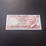 Escoines Koleksiyon 3996367e8606b81654 E76 049050 CA 6Emisyon 20Turk Lirası eski kağıt para