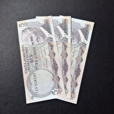 Escoines Koleksiyon 3996367e87a0bc5f78 ÇİL 6.Emisyon 2.Tertip I15 5 Türk Lira Seri takipli ÇİL para