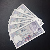 Escoines Koleksiyon 3996367e87dbb7d249 7.Emisyon 1.Tertip 1000 Türk Lirası E25 Seri takipli ÇİL