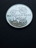 Escoines Koleksiyon 1886 Daimler-Benz 25 Gram Gümüş (999) Mercedes-Benz 100. Yılı Hatıra Madalyon