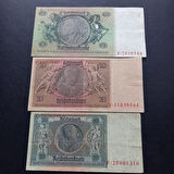 Escoines Koleksiyon 3996367f211aa0a71f 1929 1933 Almanya Berlin 10-20-50 Mark ÇT+ eski kağıt para