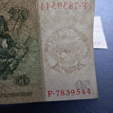 Escoines Koleksiyon 3996367f211aa0a71f 1929 1933 Almanya Berlin 10-20-50 Mark ÇT+ eski kağıt para