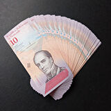 Escoines Koleksiyon 3996367f61c566f2eb 2018 Venezuela 10Bolivar ÇİL 100Adet Yabancı Deste Kağıt Para