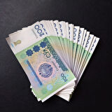 Escoines Koleksiyon 3996367f6281691002 1997 özbekistan 200som ÇİL 100Adet yabancı Deste kağıt para