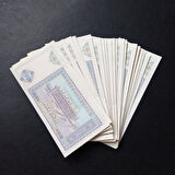 Escoines Koleksiyon 3996367f62fa0b4f33 1994 Özbekistan 100Som ÇİL 100Adet 1 Deste Yabancı Kağıt para