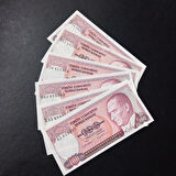 Escoines Koleksiyon 399636800df3e182ff A/B/C/D/E/F CA/ÇİL Harf Takımı 7.Emisyon 100Lira kağıt para