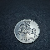 Escoines Koleksiyon 3996368025ec1d0713 1991 Litvanya 1/2/5 Centas Set Alüminyum ÇİL madeni para