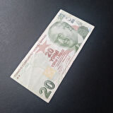 Escoines Koleksiyon 39963680c0f3f66b88 9.Emisyon 20Türk Lirası Güzel Numara D204 922229