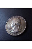 Escoines Koleksiyon 39963680e7f0112d27 1961 Amerika Quarter dollar GÜMÜŞ / PATİNALI / NADİR / ÇÇT