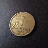 Escoines Koleksiyon 39963680e9afecba80 1944 25Kuruş çapaklı/emsalsiz/nadir ÇT/ÇÇT+ eski madeni para