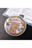 39963681b2db677829 Numis Proof 2016 Kraliçe Elizabeth 24Ayar AltınKaplama Sertifikalı 52gram A-35180