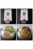 39963681b2ed44c72d Numis Proof 2016 Kraliçe Elizabeth 24Ayar AltınKaplama Sertifikalı 52gram A-35185
