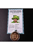 39963681b2ed44c72d Numis Proof 2016 Kraliçe Elizabeth 24Ayar AltınKaplama Sertifikalı 52gram A-35185