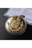 39963681b2f3eb7f6c Numis Proof 2016 Kraliçe Elizabeth 24Ayar AltınKaplama Sertifikalı 52gram A-35182