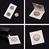 Escoines Koleksiyon 3996368437fab36ceb 5 ADET Yapışkansız Karton Kapama 22,5mm Madeni Para Kapaması