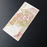 Escoines Koleksiyon 399636856cf7f096bc İran 5000 Riyal Sürsajlı Haliyle Eski Yabancı Kağıt Para