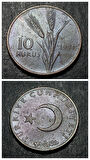 Escoines Koleksiyon 39963687343ea80284 10 Kuruş 1971 Eski Madeni Para